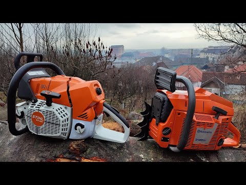 Stihl MS 881 & Husqvarna 3120xp (racing edition)