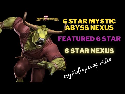 MCOC Crystal Opening Video | Featured 5 & 6 Star, Nexus 6 Star Mystic Crystals Opening | @gamebeing