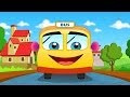 Wheel On The Bus Go Round And Round Nursery Rhyme And Kids Songs