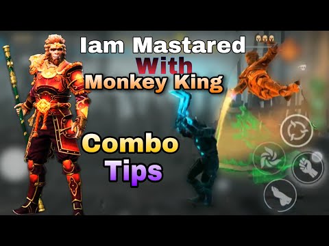 Iam mastered with Monkey King 👑 || Combo Tips || Shadow Fight Arena