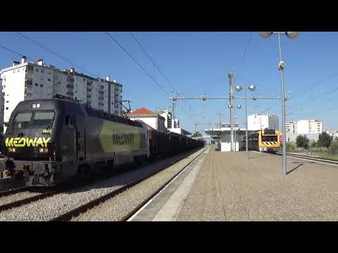 Medway 5622 com comboio internacional