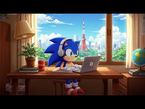 Sonic Lo fi Vibes 🌃 Chill/Gaming/Studying Lofi Hip Hop Mix 🌿 Calm & Cozy Lofi Ambience