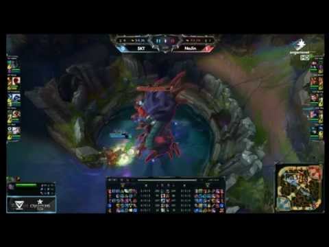 League of Legends highlights SKT vs NaJin (W1G2)