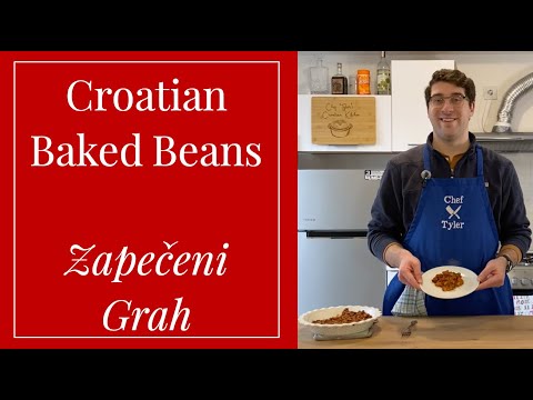 Croatian Baked Beans! Zapečeni Grah