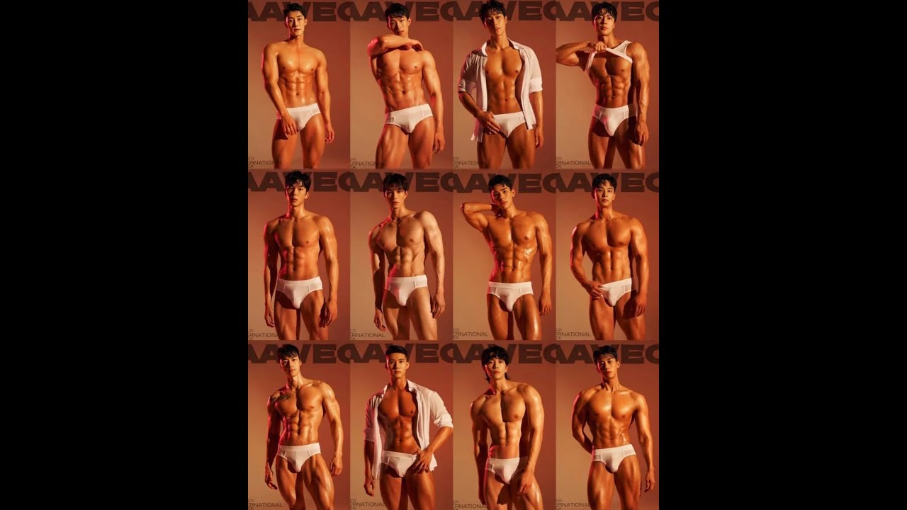 Mister International Korea 2022 34 Finallists Interview on AAVEC Underwear Part3 (No 27 ~ No 37)