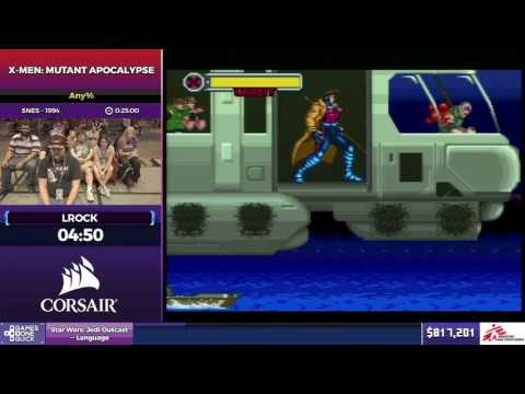 X-Men: Mutant Apocalypse by LRock in 18:09 - SGDQ2017 - Part 118