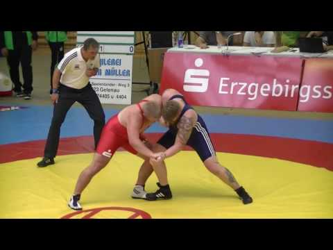 Ringen RSK Gelenau II (L.Kästel) - FC Erzgebirge Aue II (B.Krause) 130 kg, Gr.-röm., 03.09.2016