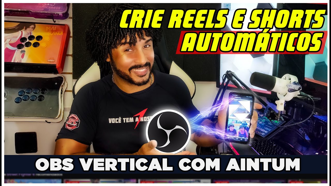 Como criar Reels e Shorts direto no OBS com Aitum Vertical