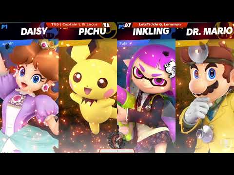 Dairantou #9   Smash Ultimate Doubles WF   TGS Captain L & TGS Locus VS LetsTickle & Lemmon