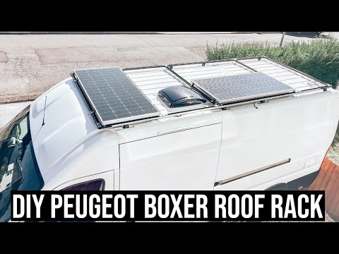 DIY PEUGEOT BOXER ROOF RACK (PERFECT FOR DUCATOS, RELAYS & PROMASTER)