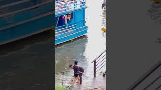 Boat trip Phnom Penh Riverside #short