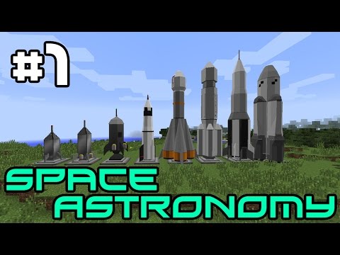 Minecraft Space Astronomy - Great Plans! #1