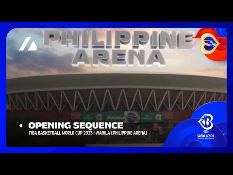 FIBA Basketball World Cup 2023 - Broadcast Opening Sequence (Manila/Philippine Arena)