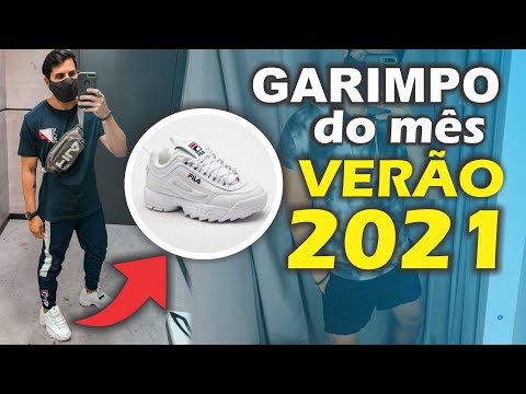 LOOKS MASCULINOS verão 2021 Garimpo do Mês