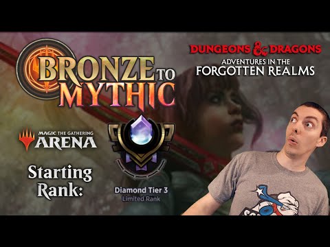 💎 MTG Arena: Bronze To Mythic: Episode 17 - Starting Rank: Diamond 3 (Limited: D&D Draft)