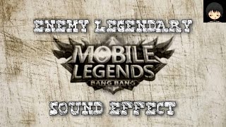 Download lagu ENEMY LEGENDARY MOBILE LEGENDS SOUND EFFECT mp3 Download lagu ENEMY LEGENDARY MOBILE LEGENDS SOUND EFFECT mp3