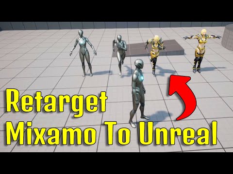 How To Retarget Mixamo To Unreal Skeletons | Unreal Engine 5 Tutorial