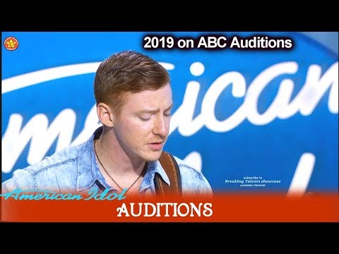 Clay Page “Die a Happy Man” Katy Perry calls him GENTLE GINGER  | American Idol 2019 Auditions