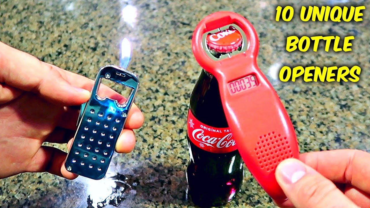 10 Weird Bottle Openers put to the Test - Part 2