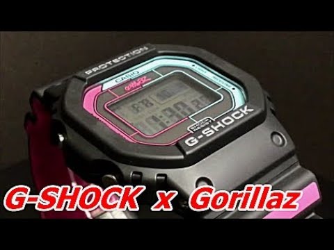 CASIO G-SHOCK GW-B5600GZ-1JR  Gorillazコラボレーションモデル