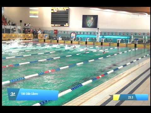 Serie 12 dei 100 Stile Libero  Assoluti Femmine Master - Campionati Regionali Masters 2014 di Venet