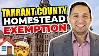 How To File Homestead Exemption 🏠 Tarrant County