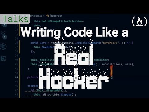 Writing Code like a Real Hacker VS Code Macro Extension