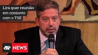 Câmara quer avançar na reforma eleitoral, diz Lira após encontro com presidente do TSE