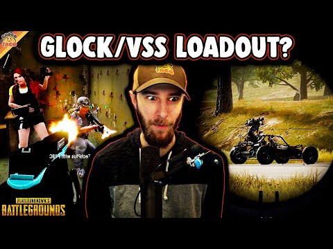 Glock/VSS/EMT Gear is One of chocoTaco's Weirdest Loadouts Yet ft. HollywoodBob - PUBG Duos Gameplay