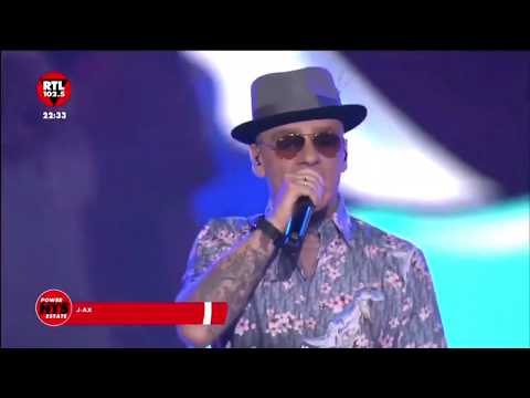 J-AX & Space One cantano Sul Palco di Power Hits Estate 2019 "Ostia Lido"