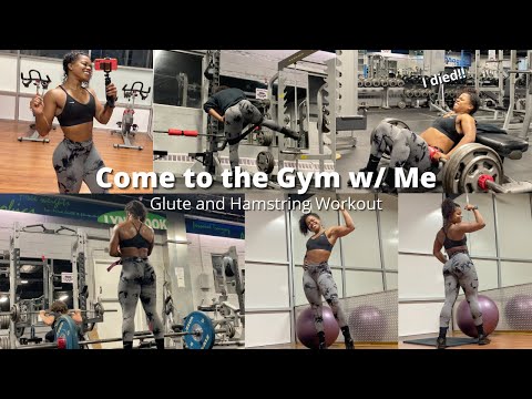 COME TO THE GYM WITH ME | KILLER GLUTE & HAMSTRING ROUTINE