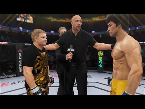 Bruce Lee vs. Mini Hasbulla - EA Sports UFC 4 - Epic Fight 🔥🐲