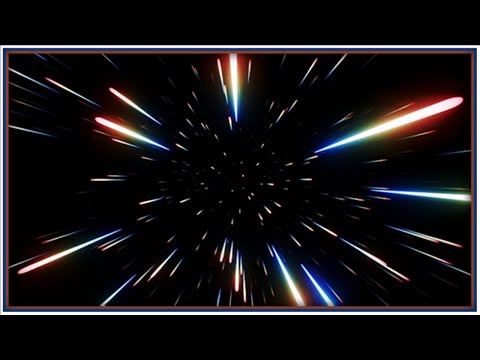 Flying through Stars Warp Speed Space Universe Spaceship  | 8 Hours Screensaver