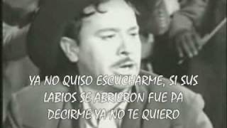 Me canse de rogarle -Pedro infante ( con letra)