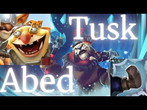 Abed Tusk 16/6/38 vs Batrider, Techies, Marci, Troll Warlord, Tiny - dota2