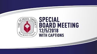 SDPBC Board Meeting 12/5/18 (with captions)
