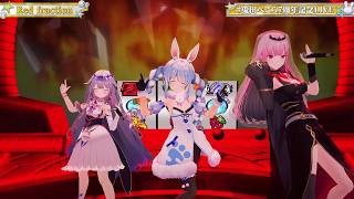 Pekora, Biboo & Calli Sing Red fraction - Mell 【Pekora 3DLIVE 2026】