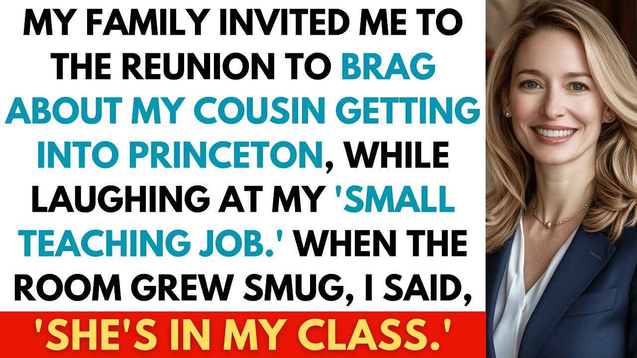 Family Invited Me To The Reunion To Brag About My Cousin Getting Into Princeton. Then I Exposed...
