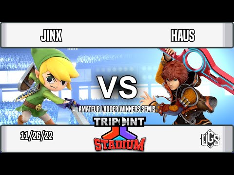 Tripoint Stadium - Amateur Ladder Winners Semis - Jinx(Toon Link) Vs. Haus(Shulk)