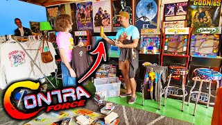 He had everything we wanted to buy (bought 100 NES games)