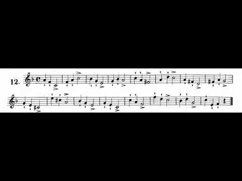 Arban's First Studies- 12