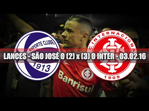 MELHORES MOMENTOS - SÃO JOSÉ 0 (2) x (3) 0 INTERNACIONAL - 03.02.16