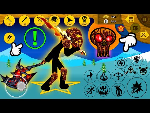 NEW EDITION GRIFFON LAVA VS FINAL BOSS TITAN | STICK WAR LEGACY
