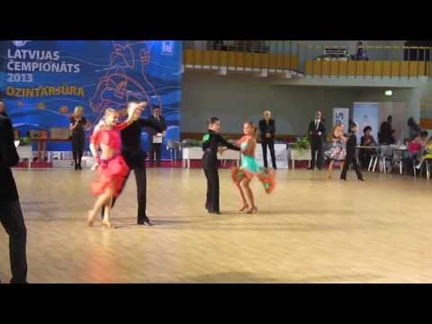 Deniss Šalomovs & Alisa Beļeviča. LČ LA 2013.