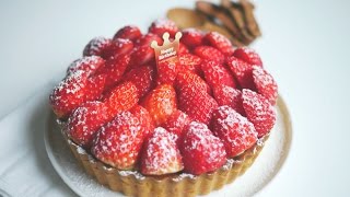 딸기듬뿍, 혜자스러운 딸기타르트 만들기 | 한세 Strawberry Tart