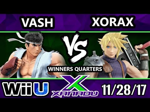 S@X 230 Smash 4 - Vash (Ryu) Vs. Xorax (Cloud) - SSB4 Winners Quarters - Smash for Wii U.