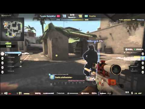 CS:GO - Olofmeister Quality 1 vs 2 Clutch vs TSM @ ESL ESEA Pro League