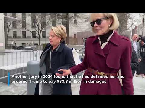 Justice Department launches investigation into Trump accuser E. Jean Carroll