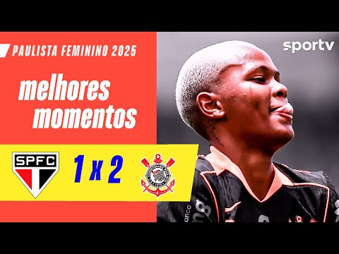 Gols e lances de São Paulo x Corinthians