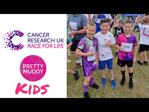 PRETTY MUDDY KIDS 2023 - CANCER RESEARCH UK - STRATHCLYDE COUNTRY PARK - GLASGOW